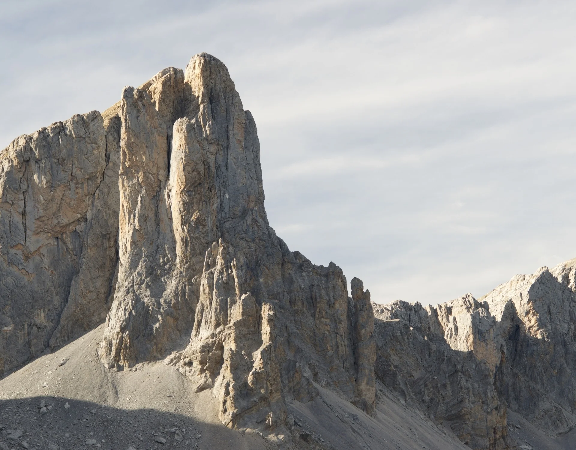 Crestas en el Pirineo