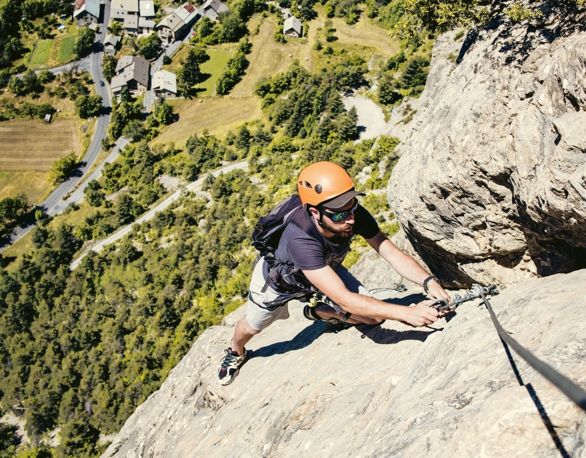 Vías ferratas en el Pirineo